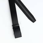 Ремень муж 07-01-07-03 Июнь2, 3,6*0,3*120 см, Автомат, черный - фото 26034743