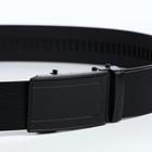 Ремень муж 07-01-07-03 Июнь2, 3,6*0,3*120 см, Автомат, черный - фото 26034745