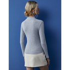 Водолазка женская MiNiMi Fresh, размер 44, цвет grigio melange - Фото 2