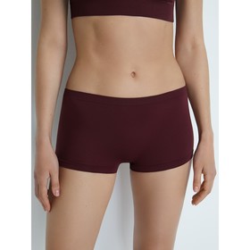 Трусы женские Omsa Shorts, размер 44-46, цвет bordeaux