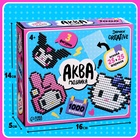 Аквамозаика «Китти», более 1000 шариков, 3 фигурки - Фото 2