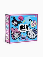 Аквамозаика «Китти», более 1000 шариков, 3 фигурки 10417633