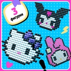 Аквамозаика «Китти», более 1000 шариков, 3 фигурки - Фото 5