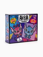 Аквамозаика «Стич с подружкой», более 800 шариков, 2 фигурки - Фото 6