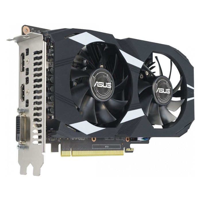 Видеокарта Asus PCI-E DUAL-GTX1650-O4GD6-P-EVO NVIDIA GeForce GTX 1650 4Gb 128bit GDDR6 175   106852 - фото 51655388