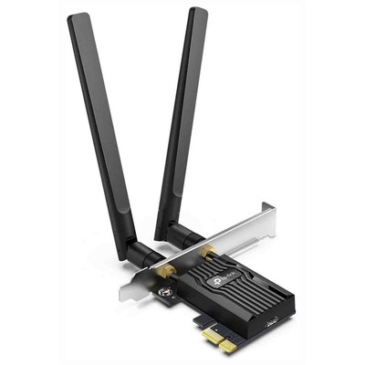 Сетевой адаптер Wi-Fi + Bluetooth TP-Link Archer TX55E AX3000 PCI Express (ант.внеш.съем) 2   106862