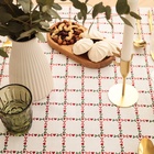 Скатерть «Этель» Flower Cage, 149×180 см, 100% хлопок, рогожка 186 г/м² - Фото 5