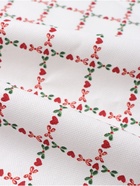 Дорожка на стол Этель Flower Cage 40×149 см, 100% хлопок, рогожка 186 г/м², белая - Фото 6