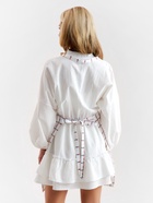 Фартук кухонный «Этель» Flower Cage, 60×70 см, 100% хлопок, рогожка 186 г/м² - Фото 5