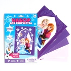 Объемная аппликация «Холодное сердце. Эльза и Анна», А5 - Фото 2