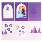 Объемная аппликация «Холодное сердце. Эльза и Анна», А5 - Фото 3