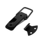 Замок-защелка на ящик, 6.5 см, железный, черный, с проушиной, 4 шт. 10772148