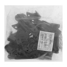 Замок-защелка на ящик, 6.5 см, железный, черный, с проушиной, 4 шт. 10772148