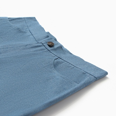 Джинсы для девочки MINAKU: Jeans collection, синие, рост 134 см