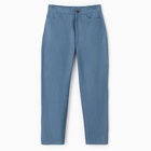 Джинсы для девочки MINAKU: Jeans collection, синие, рост 140 см - Фото 7
