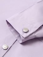 Рубашка детская MINAKU: Jeans collection, цвет лавандовый, рост 116 см - Фото 6