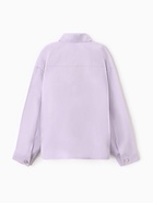 Рубашка детская MINAKU: Jeans collection, цвет лавандовый, рост 128 см - фото 809769453