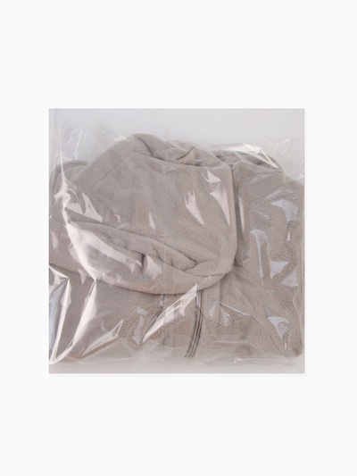 Комбинезон флисовый детский MINAKU: Fleece Soft, серый, рост 92-98 см