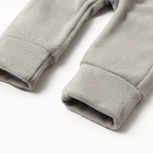 Комбинезон детский MINAKU: Fleece Soft, цвет серый, рост 98 см - Фото 4