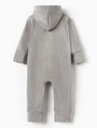 Комбинезон флисовый детский MINAKU: Fleece Soft, серый, рост 110 см - Фото 9