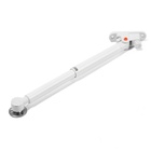 Газлифт 120N CAPPIO, доводчик, бесшумное открывание/закрывание, белый, дополнительная защита, 2 шт. - Фото 4