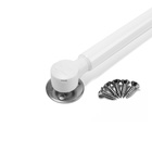 Газлифт 80N CAPPIO, доводчик, бесшумное открывание/закрывание, белый, дополнительная защита, 2 шт. 10771982