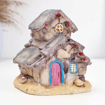 Набор фигурок полистоун TAKE IT EASY «Сказочные домики», 2 шт., 10×10 см; 4×4 см