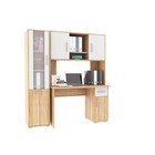 Стол компьютерный «Лайт – 1», 1200×600×750 мм, цвет дуб сонома/белый - Фото 4