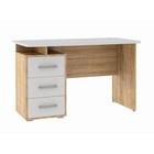 Стол компьютерный «Лайт – 2», 1200×600×750 мм, цвет дуб сонома/белый - Фото 1