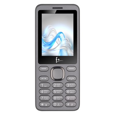 Сотовый Сотовый телефон F+ S240 Dark Grey, серый, 32MB, 2 Sim