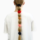 Резинка для волос, набор, «Пушистые», 12 штук, 2 см, Коты аристократы - Фото 4