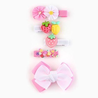 Набор заколок для волос, 5 штук, Коты аристократы