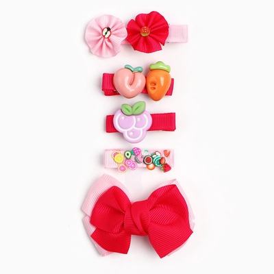 Набор заколок для волос 5 шт., зажим, Принцессы