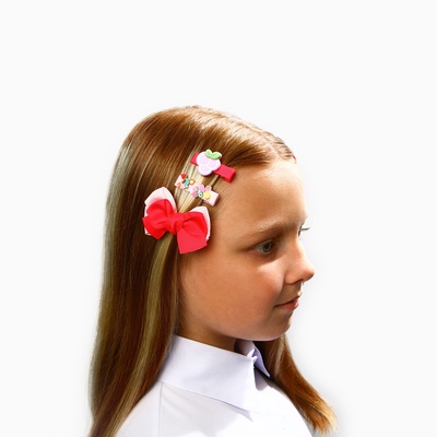 Набор заколок для волос 5 шт., зажим, Принцессы