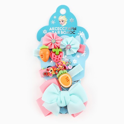 Заколки для волос, 5 шт., зажим, Холодное сердце