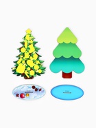 Роспись по дереву на новый год. Игровой набор для детей «Нарядные елочки», набор для творчества - Фото 11