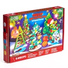 Роспись по дереву на новый год. Игровой набор для детей «Нарядные елочки», набор для творчества - Фото 16