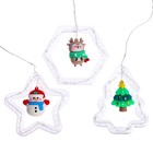 Набор для опытов «Новогодняя гирлянда», 3 фигурки - Фото 6