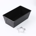 Формы для выпечки новогодние «Звёздочка», 2 предмета: 25×11 см и 6×6 см - Фото 4