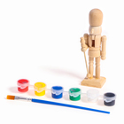 Роспись по дереву на новый год «Щелкунчик», набор для творчества - Фото 2