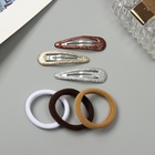 Набор для волос «Гелена», 6 резинок 3.5 см, 6 заколок 5 см 10455001