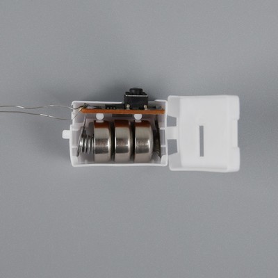 Фигура светодиодная «Сосна» 32×15×15 см, 10 LED, от батареек AG13×3, свечение тёплое белое