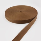 Стропа ременная, 25 мм, 50±1 м, плотность 7.5 г/м, коричневая №29-1 - Фото 2