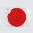 Стропа ременная, 20 мм, 50±1 м, плотность 8.2 г/м, красная №35 - Фото 3