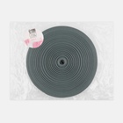 Стропа ременная, 20 мм, 50±1 м, плотность 6.5 гр/м, тёмно-серая №19-1 - Фото 3