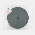 Стропа ременная, 25 мм, 50±1 м, плотность 7.5 г/м, тёмно-серая №19-1 - Фото 3