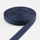 Стропа ременная, 30 мм, 50±1 м, плотность 12.5 гр/м, тёмно-синяя №30 - Фото 2