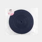 Стропа ременная, 40 мм, 50±1 м, плотность 15.5 г/м, тёмно-синяя №30 - Фото 3