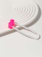 Массажёр для лица, 12×3.5 см, 2 ролика, розовый - Фото 2