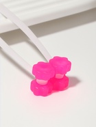 Массажёр для лица, 12×3.5 см, 2 ролика, розовый - Фото 4